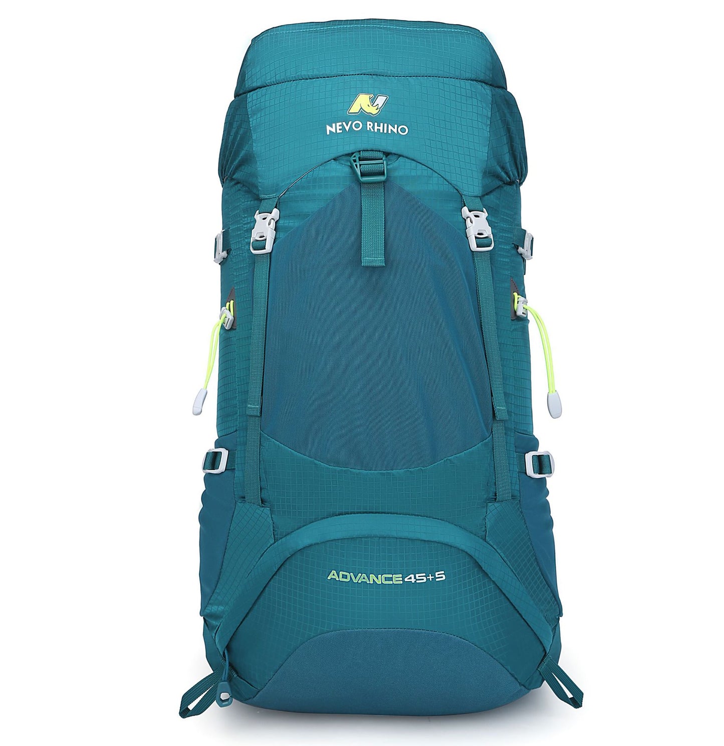 Sac à dos randonnée 50L nylon léger — détail poches