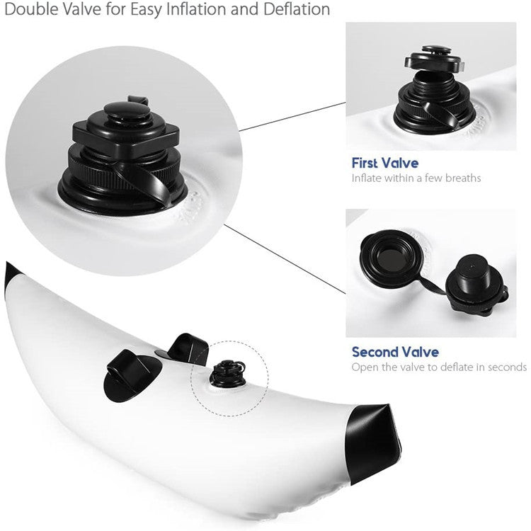 Stabilisateur flotteur kayak gonflable PVC — stabilité lac rivière 1 pièce — usage outdoor