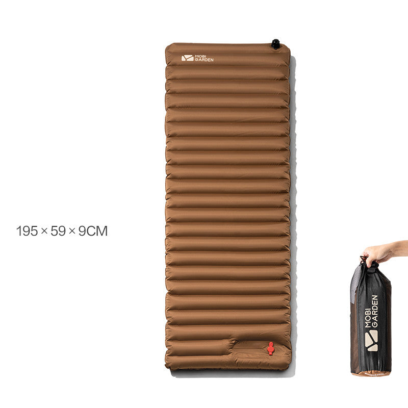 Matelas gonflable TPU 8 cm — tapis de sol randonnée camping 1,72 kg — usage outdoor