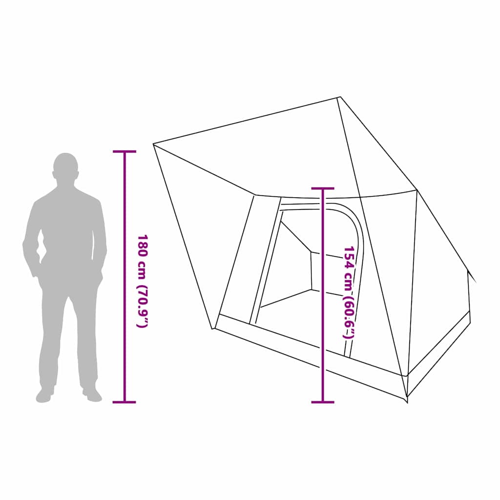 Tente camping polyester légère 2 places — ultra-portable bivouac randonnée — usage outdoor