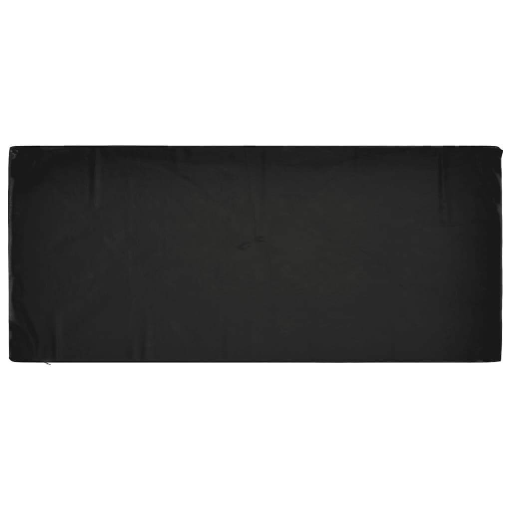 Housse mobilier jardin 8 oeillets 192x82 cm PE – protection salon rectangulaire terrasse patio