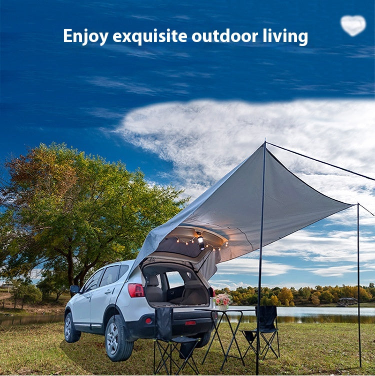 Tente de camping polyester 2,6 kg — car camping randonnée compact — usage outdoor