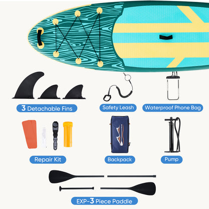 Kayak gonflable 2 places polyester robuste — détail