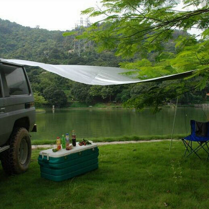 Auvent lateral camping - vue 3
