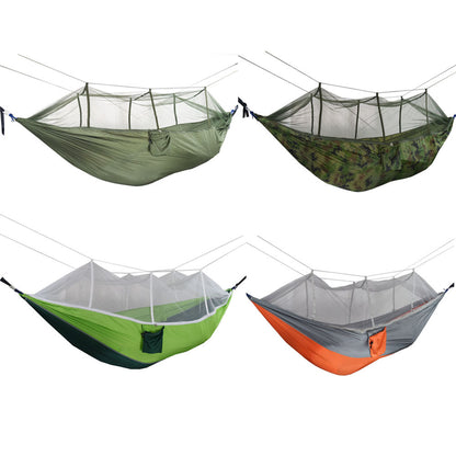 Hamac nylon ripstop ultralight 0,8 kg — trekking randonnée bivouac — détail