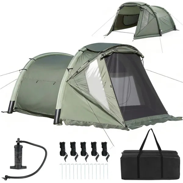 Tente camping grande taille 19kg imperméable polyester