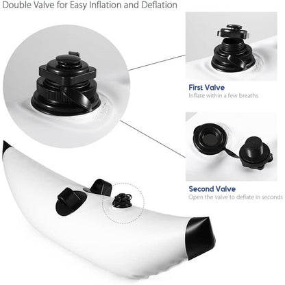 Kayak gonflable PVC stabilisateur - vue 2
