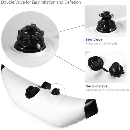 Kayak gonflable PVC stabilisateur - vue 2