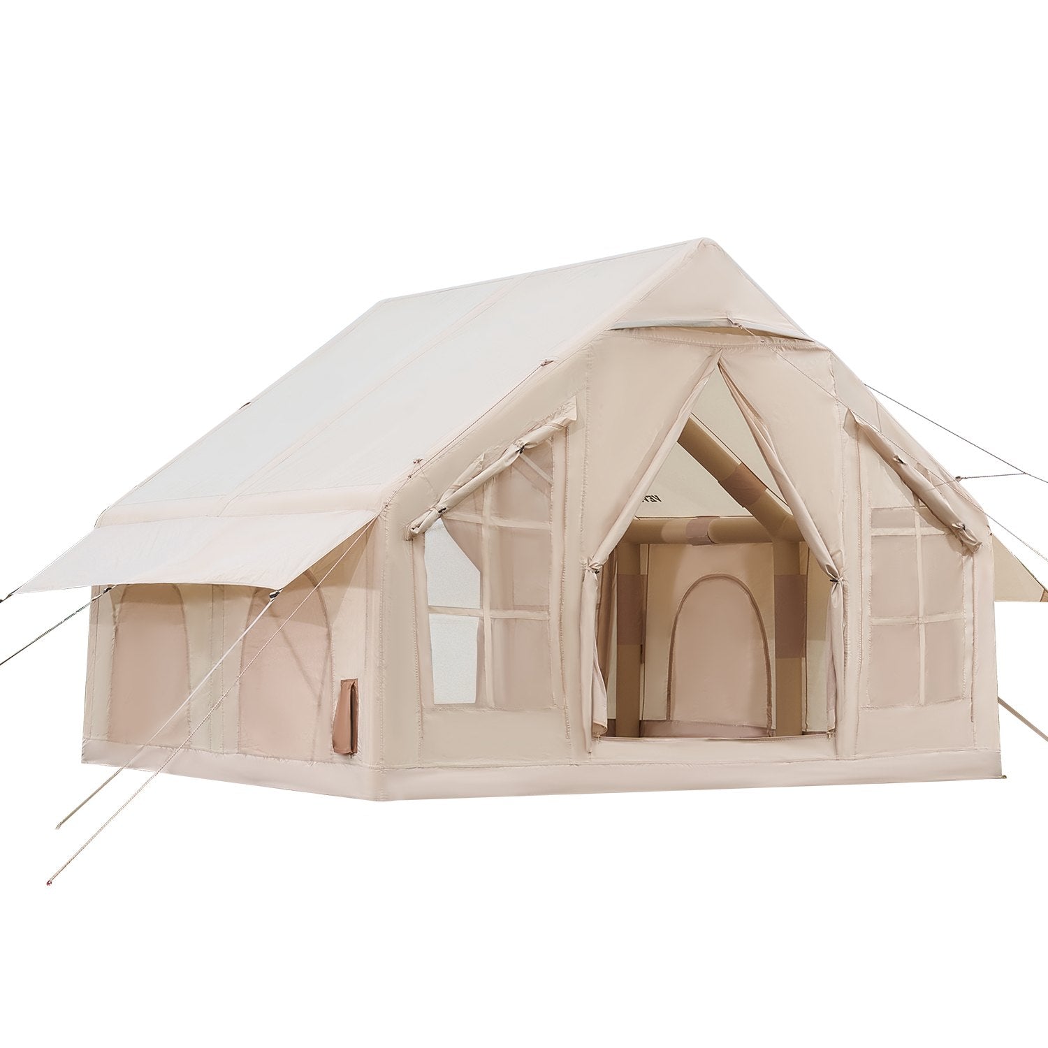 Tente outdoor 5-6 personnes équipement complet — camping famille grande capacité — détail