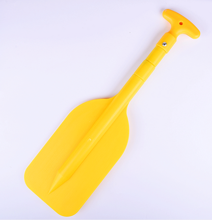 Pagaïe télescopique aluminium 54-106 cm — pale PVC haute résistance kayak SUP — détail