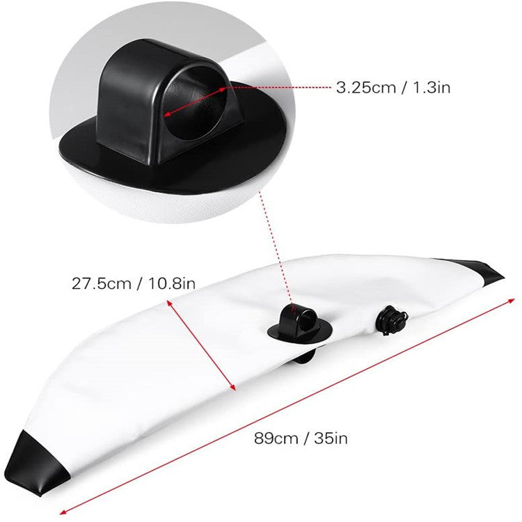 Kayak gonflable PVC stabilisateur - vue 3