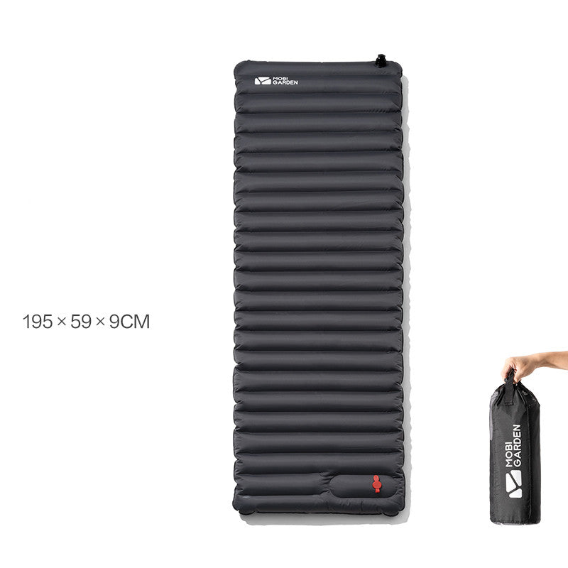 Matelas gonflable TPU 8 cm — tapis de sol randonnée camping 1,72 kg — détail