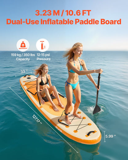 Kayak gonflable sit-on-top 1 personne — vue complémentaire