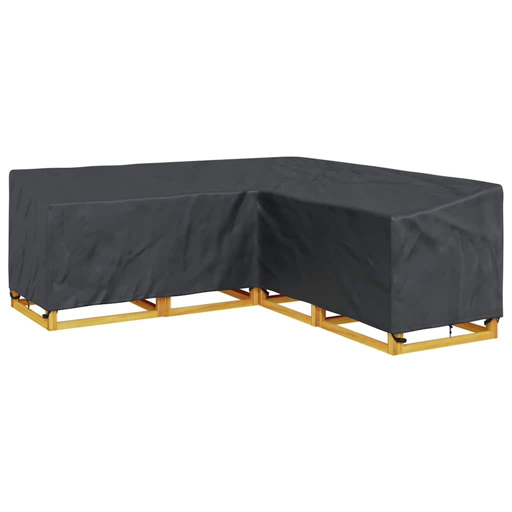 Housse mobilier jardin angle gauche 260x210 cm Oxford 210D – protection canapé angle terrasse
