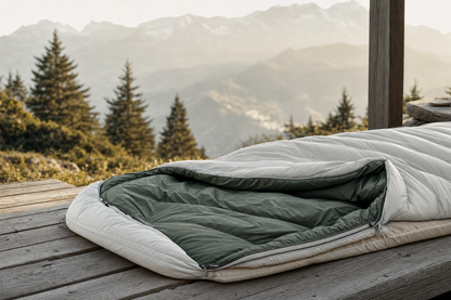 Sac de couchage duvet 3 saisons camping bivouac