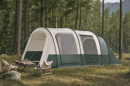 Tente tunnel familiale 4-6 personnes