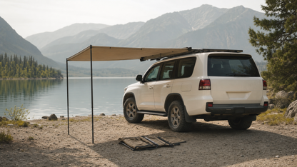 Auvent lateral voiture camping - bache abri SUV protection