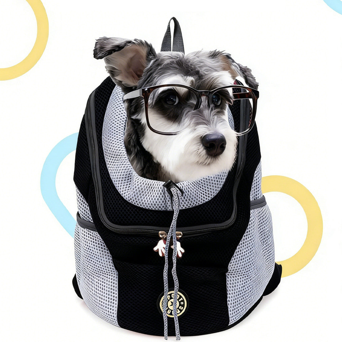 Sac a dos chien - vue 3