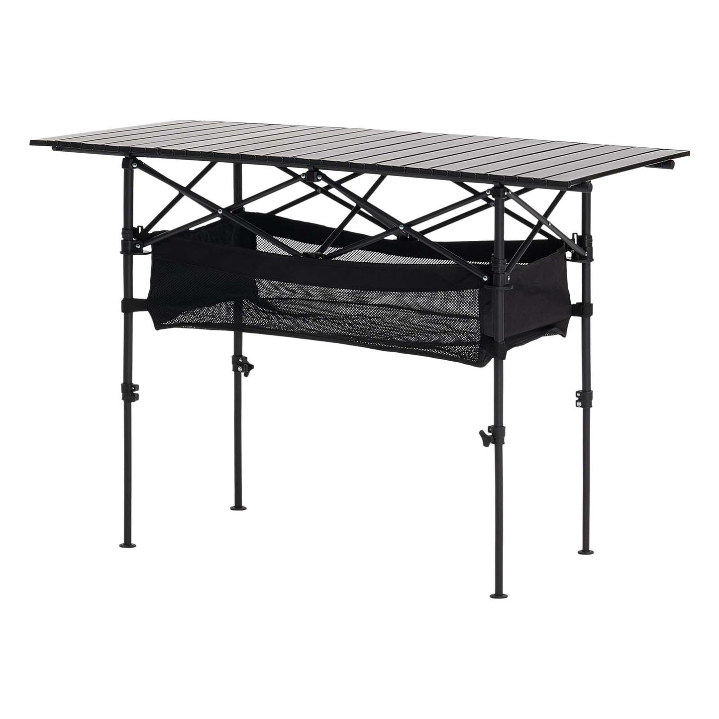 Table camping roll-up aluminium portable
