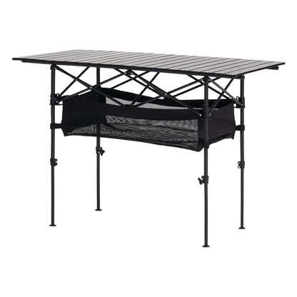 Table camping roll-up aluminium portable