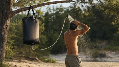 Douche solaire camping pliable - sac douche outdoor 20L