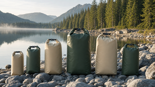 Sacs etanches set 6 pieces - dry bags waterproof compact