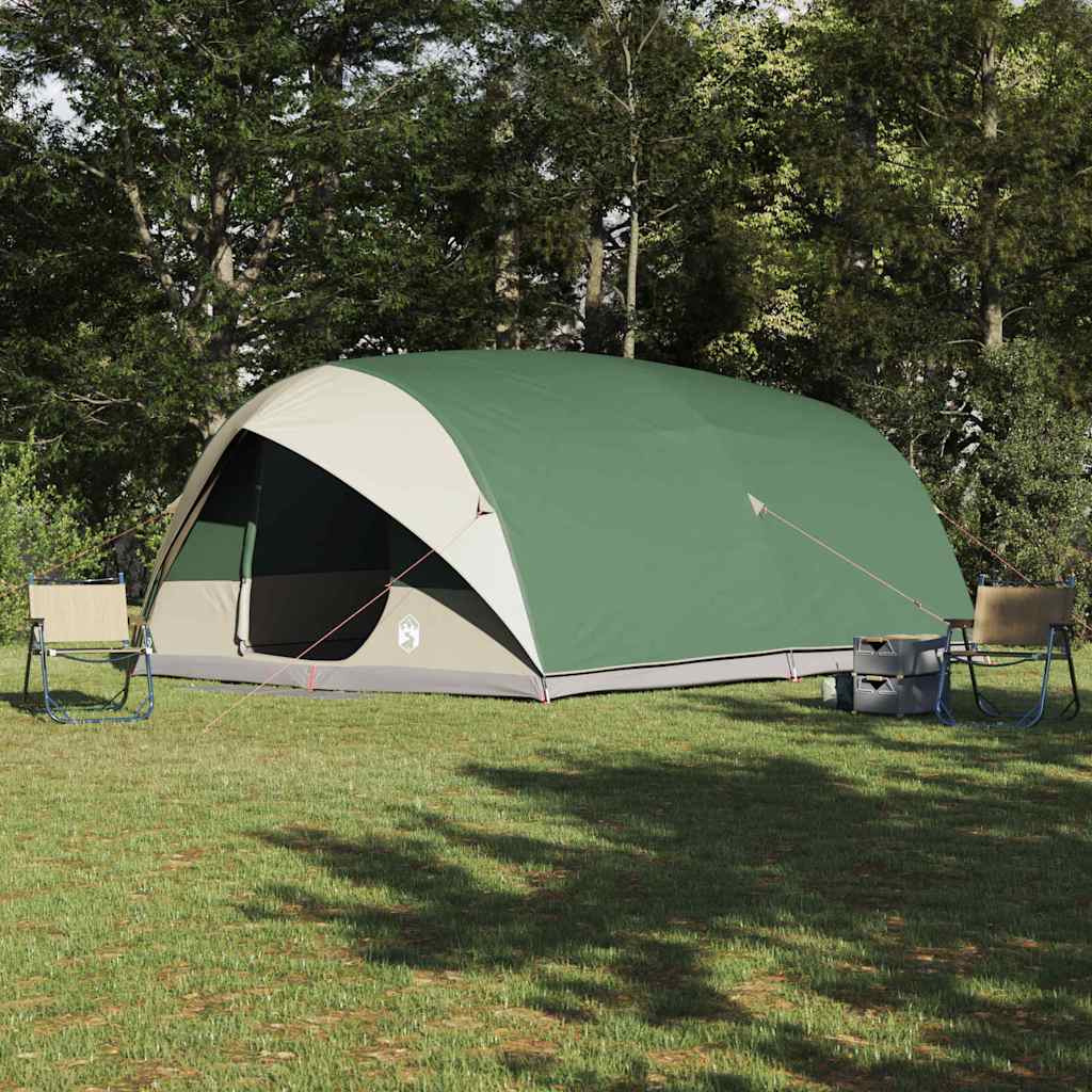 Tente tunnel familiale polyester impérméable — camping 6,9 kg