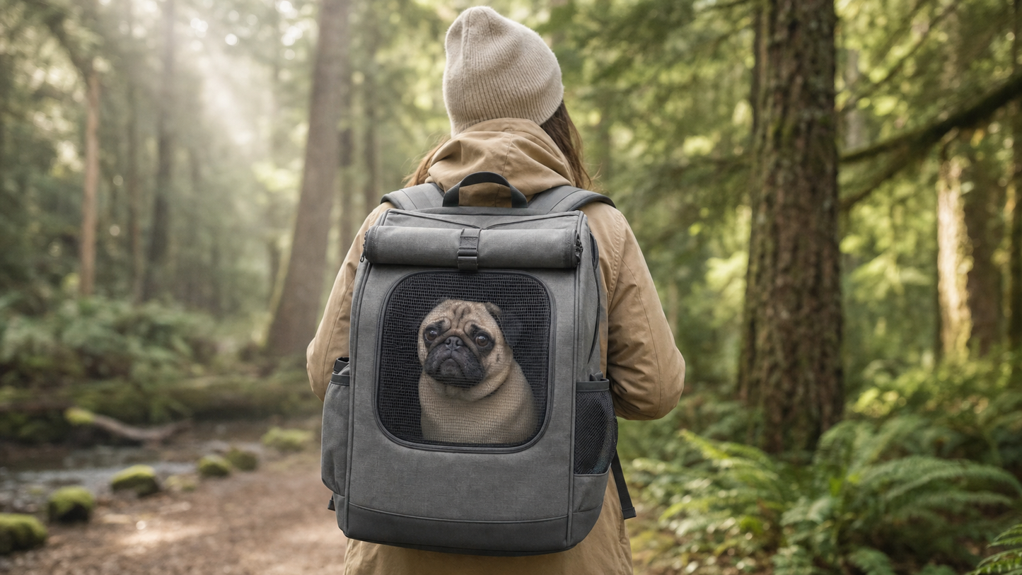 Sac a dos chien voyage - backpack transport petit chien