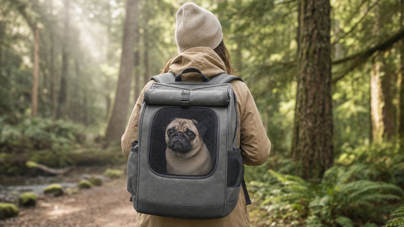 Sac a dos chien voyage - backpack transport petit chien