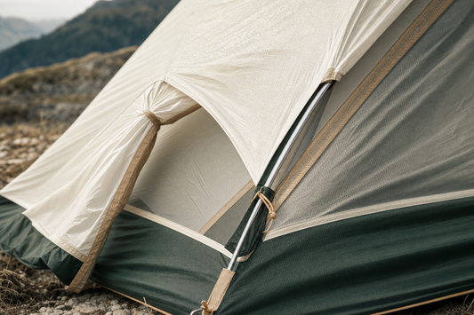 Tente ultralight 2 personnes — détail matière